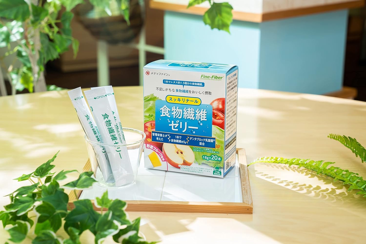 Amazon.co.jp: ファイン(FINE JAPAN) 食物繊維ゼリー 20包 スッキリ